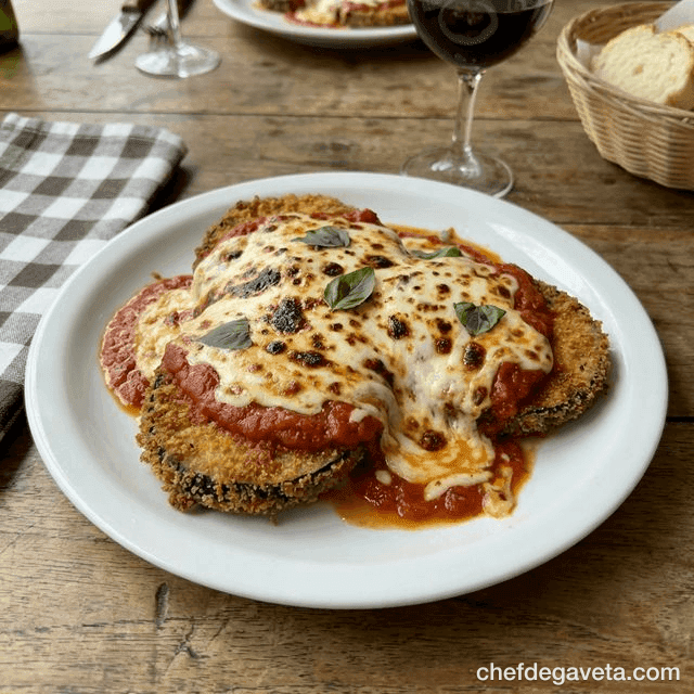 Berinjela Crocante com Parmesão na Air Fryer