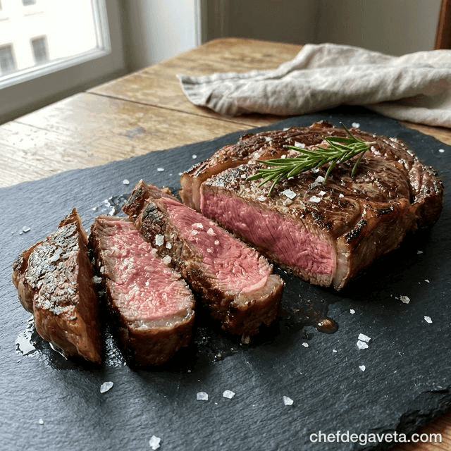 Bife Ancho na Air Fryer