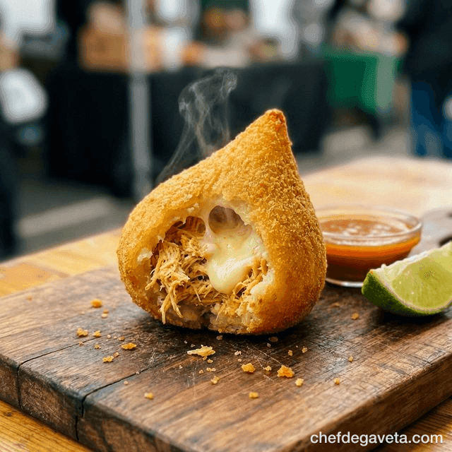 Coxinha de Frango Crocante na Air Fryer