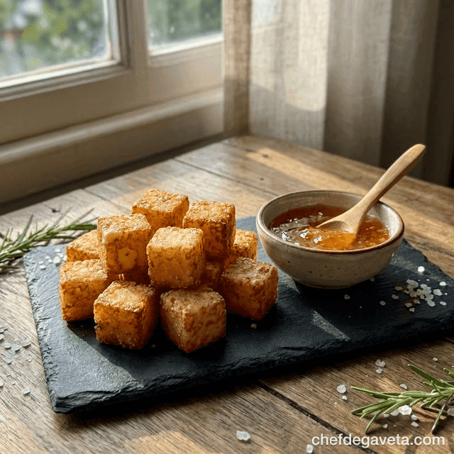 Dadinho de Tapioca na Air Fryer