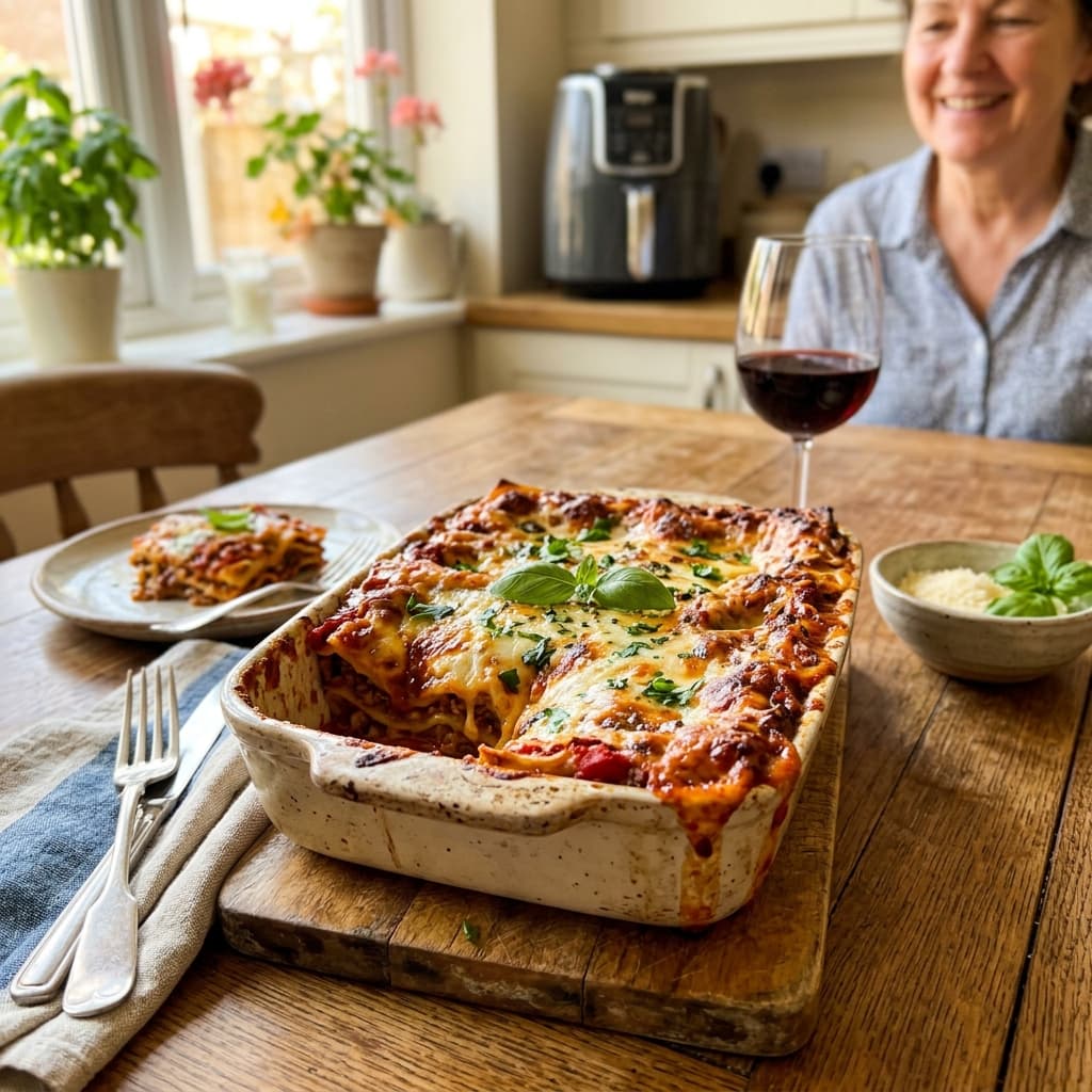 [Dia das Mães] Lasanha na Air Fryer Perfeita (Não Resseca!)