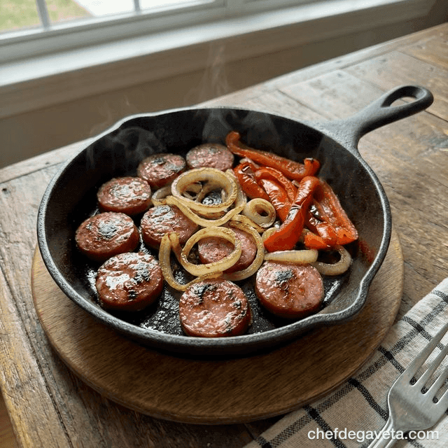 Linguiça Calabresa na Air Fryer