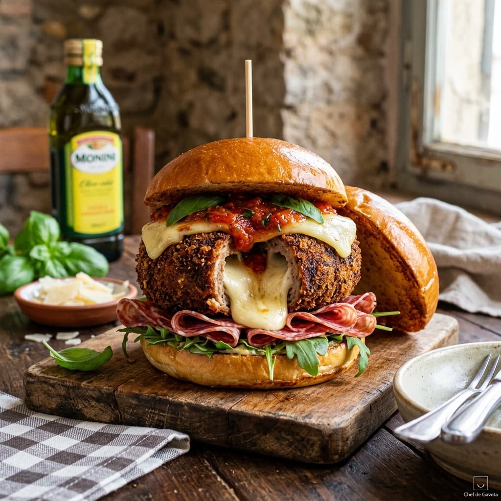 McItália Original 2026, servido em prato branco sobre mesa de madeira — sanduíches, Copa do Mundo