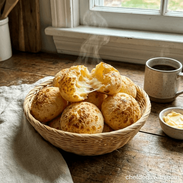 Pão de Queijo na Air Fryer