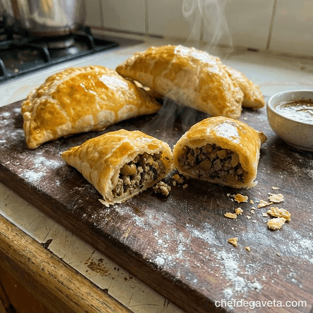 Pastel de Forno Crocante na Air Fryer