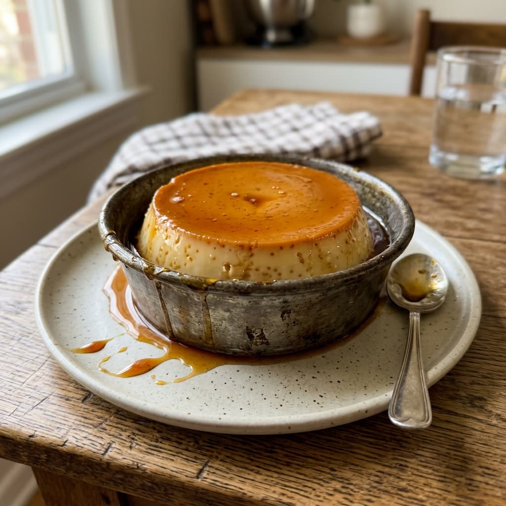 Pudim na Lata na Airfryer [O Jeito Seguro]