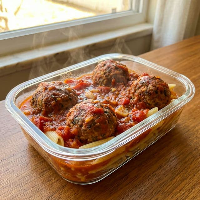 Almôndegas Suculentas de Forno com Molho