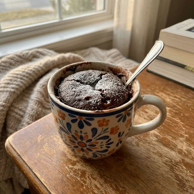 Bolo de Caneca na Air Fryer