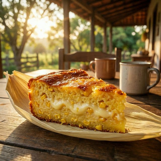 Bolo de Milho Cremoso Fácil