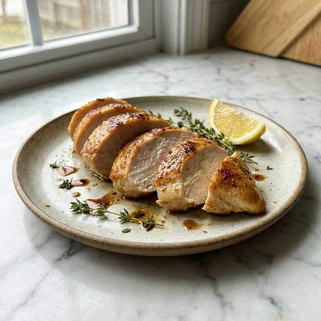 Peito de Frango Suculento na Air Fryer