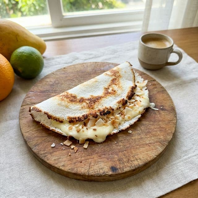 Tapioca Crocante na Air Fryer