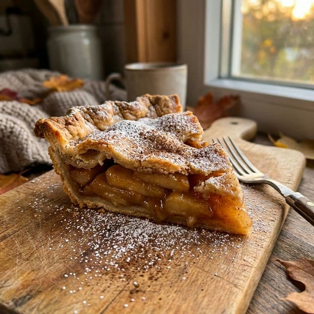 Torta de Maçã Rápida na Air Fryer