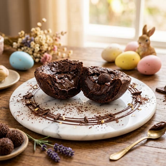 Ovo de Páscoa Recheado na Air Fryer